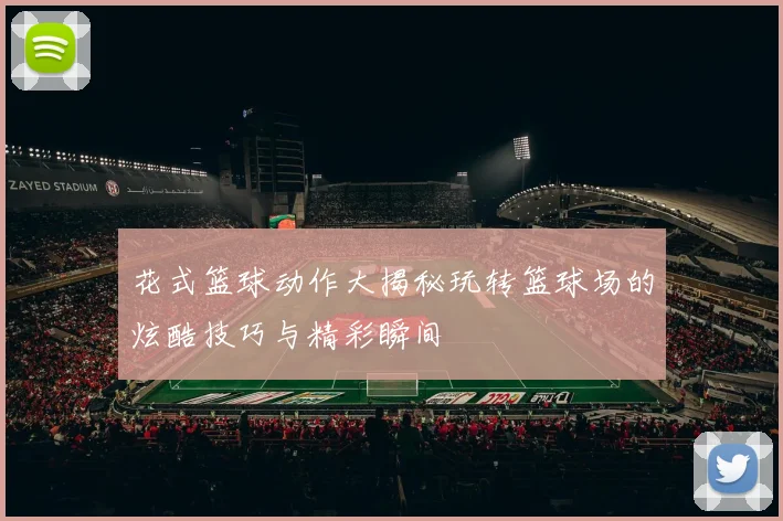 花式篮球动作大揭秘玩转篮球场的炫酷技巧与精彩瞬间